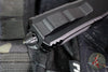 Microtech Scarab II- Gen III- Executive- Double Edge- Tactical- Black Handle- Black Plain Edge Blade 1175-1 T
