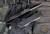 Microtech Scarab II- Gen III- Executive- Tanto Edge- Tactical- Black Handle- Black Plain Edge Blade 1177-1 T