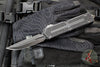 Microtech Scarab II- D/E-S Double/Single Edge-Shadow Edition- Black Finished Handle- Black DLC Plain Edge Blade 1180-1 DLCTSH