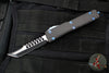 Microtech Ultratech Hellhound Tanto Carbon Fiber OTF Knife Solid Blue Hardware 119-1 DLCCF