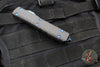 Microtech Ultratech Hellhound Tanto Carbon Fiber OTF Knife Solid Blue Hardware 119-1 DLCCF