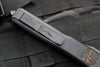 Microtech Ultratech OTF Knife- Hellhound Edge-Black Handle- Sterile Black DLC Blade- Black Hardware 119-1 DLCTSH