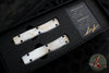 Microtech Ultratech OTF Knife Set- Hellhound & Warhound- Sandtrooper Finished Handle- Sandtrooper Finished Blade 119-1 SET SADS