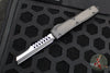 Microtech Ultratech OTF Knife- Hellhound Razer- Carbon Fiber Handle Top- Black Blade 119R-1CFS
