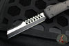 Microtech Ultratech OTF Knife- Hellhound Razer- Carbon Fiber Handle Top- Black Blade 119R-1CFS