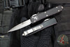 Microtech Ultratech OTF Knife- Bayonet Edge- Black Handle- Stonewash Blade 120-10