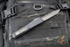 Microtech Ultratech OTF Auto Knife- Single Edge- Tactical- Carbon Fiber Top- Black DLC Finished Blade 121-1 DLCCFT 2019 v2