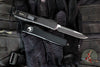 Microtech Ultratech OTF Knife- Tactical- Single Edge- Black Handle- Black Blade 121-1 T