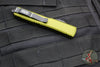 Microtech Ultratech OTF Knife- Single Edge- OD Green Handle- Part Serrated Blade 121-2 OD