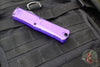 Microtech Combat Troodon Gen III OTF Knife- Interceptor Edge- Purple Handle- Black Blade 1217-1 PUS