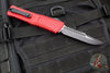 Microtech Combat Troodon Gen III OTF Knife- Interceptor Edge- Red Handle- Black Blade 1217-1 RDS