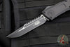 Microtech Combat Troodon Gen III OTF Knife- Interceptor Edge- Tactical- Black Handle- Black Blade 1217-1 TS