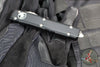 Microtech Ultratech OTF Knife- Double Edge- Black Double Edge- Apocalyptic Blade 122-10 AP
