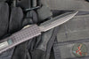 Microtech Ultratech OTF- Delta- Frag- 2021 Shadow Edition- Double Edge- Black Handle- Black DLC Blade And HW- Nickel Boron Internals 122-1UT-DS SN107 2021