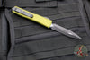 Microtech Ultratech OTF Knife- Double Edge- OD Green Handle- Black Full Serrated Blade 122-3 OD