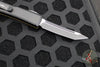 Microtech Ultratech OTF Knife- Tanto Edge- Frag Pattern Tan G-10 Top- Black Plain Edge Blade 123-1 FRGTTAS