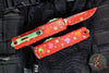 Microtech UTX-85 OTF Knife- GEN IV- Single Edge- 2026 St Patricks Day Lucky Charm Edition- LC Finished Handle- LC Finished Blade 12314-1 SPD