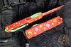 Microtech UTX-85 OTF Knife- GEN IV- Single Edge- 2026 St Patricks Day Lucky Charm Edition- LC Finished Handle- LC Finished Blade 12314-1 SPD