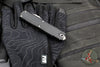 Microtech UTX-85 OTF Knife- GEN IV- Double Edge- Black Handle- Apocalyptic Full Serrated Blade 12324-12 AP