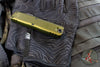 Microtech UTX-85 OTF Knife- GEN IV- Double Edge- OD Green Handle- Black Blade 12324-1 OD