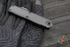 Microtech UTX-85 OTF Knife- GEN IV- Double Edge- Tactical- Black Handle- Black Part Serrated Blade 12324-2 T