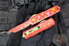Microtech UTX-85 OTF Knife- GEN IV- Tanto Edge- 2026 St Patricks Day Lucky Charm Edition- LC Finished Handle- LC Finished Blade 12334-1 SPD