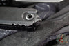 Microtech UTX-85 OTF Knife- GEN IV- Tanto Edge- Tactical- Black Handle- Black Finished Blade 12334-1 T