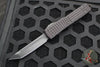 Microtech Ultratech OTF Knife- Delta- Tanto Edge- Frag Black Handle- Black DLC Plain Edge Blade- DLC HW- Nickel Boron Internals 123D-1 DLC-1FR-DLC SN015 05/2020 FIRST RUN