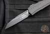 Microtech Cypher II- Tactical- Single Edge- Black Handle- Black Plain Edge Blade 1241-1 T