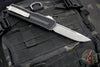 Microtech Scarab II- Single Edge- Black Handle- Apocalyptic Blade 1278-10 AP