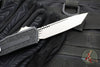 Microtech Scarab II- Tanto Edge- Black Finished Handle- Stonewash Plain Edge Blade 1279-10