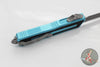Microtech Scarab II- Double Edge- Turquoise Handle- Apocalyptic Part Serrated Edge Blade 1280-11 APTQ