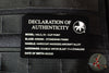 Microtech Halo VII- Clip Point- Marfione Select- Black Handle- Stonewash Blade 1350-10 MS1