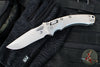 Marfione Select- Amphibian Ram-Lok Folder- Stonewash Finished Smooth Titanium Handle- Stonewash Plain Edge Blade- Blue Ti Backspacer 137RL-10 MS2