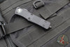 Microtech Troodon OTF Knife- Tactical- Single Edge- Black Handle- Black Part Serrated Blade 139-2 T 2019