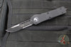 Microtech Troodon OTF Knife- Tactical- Single Edge- Black Handle- Black Part Serrated Blade 139-2 T 2019