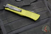 Microtech Combat Troodon OTF Knife- Double Edge- OD Green Handle- Black Blade 142-1 OD