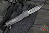 Microtech 2019 Combat Troodon OTF Knife- Tactical- Double Edge- Black Handle- Full Serrated Black Blade 142-3 T