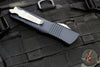 Microtech Combat Troodon Black Double Edge DOUBLE Full Serrated Black Blade 142-D3