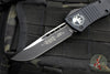 Microtech 2019 Combat Troodon- Single Edge- Tactical- Black Handle- Black Plain Edge Blade 143-1 T 2019 v2