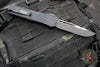 Microtech 2019 Combat Troodon- Single Edge- Tactical- Black Handle- Black Plain Edge Blade 143-1 T 2019 v2