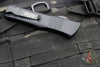Microtech 2019 Combat Troodon- Single Edge- Tactical- Black Handle- Black Plain Edge Blade 143-1 T 2019 v2