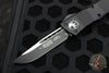 Microtech Combat Troodon- Single Edge- Tactical- Black Handle- Black Plain Edge Blade 143-1 T