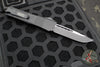 Microtech Combat Troodon- Single Edge- Tactical- Black Handle- Black Plain Edge Blade 143-1 T