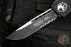 Microtech 2019 Combat Troodon- Single Edge- Tactical- Black Handle- Black Part Serrated Edge Blade 143-2 T 2019