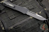 Microtech 2019 Combat Troodon- Single Edge- Tactical- Black Handle- Black Part Serrated Edge Blade 143-2 T 2019