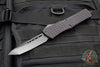 Microtech Combat Troodon OTF Knife- Delta -Shadow- Tanto Edge- Black Frag Handle-Black DLC Blade- HW Nickel Boron Internals 144-1CT-DSH