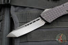Microtech Combat Troodon OTF Knife- Delta -Shadow- Tanto Edge- Black Frag Handle-Black DLC Blade- HW Nickel Boron Internals 144-1CT-DSH