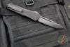 Microtech Combat Troodon OTF Knife- Delta -Shadow- Tanto Edge- Black Frag Handle-Black DLC Blade- HW Nickel Boron Internals 144-1CT-DSH