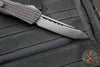Microtech Combat Troodon OTF Knife- Delta -Shadow- Tanto Edge- Black Frag Handle-Black DLC Blade- HW Nickel Boron Internals 144-1CT-DSH
